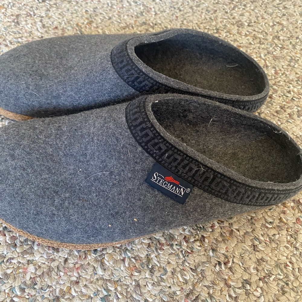 Stegmann wool clogs women’s 9